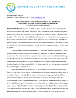 ORANGE COUNTY WATER DISTRICT