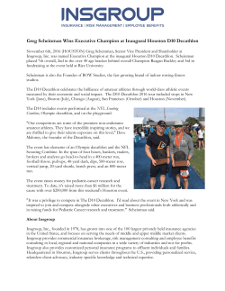 Greg Scheinman Wins Executive Champion at Inaugural