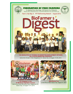 August 2012 - Federation Of Free Farmers