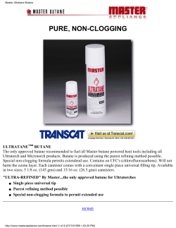 Master Appliance 51773 Butane Refill