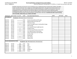 Part B Specifications IMESD IFB 017-PAPER-001