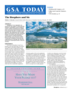 Science Article PDF - Geological Society of America