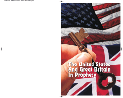 The United States and Great Britain in Prophecy
