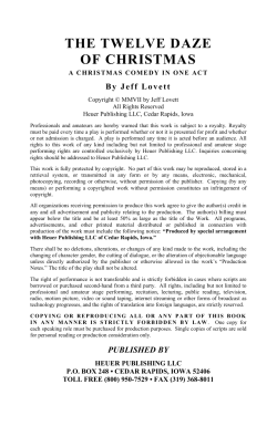 The Twelve Daze Of Christmas