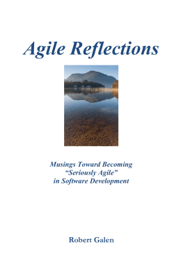 Agile Reflections