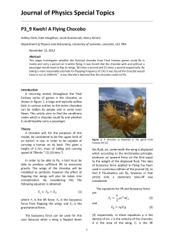 Title of PAPER - Department of Physics and Astronomy