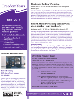 May | 2017 - Park National Bank
