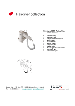 Hairdryer collection