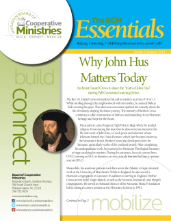 Why John Hus Matters Today