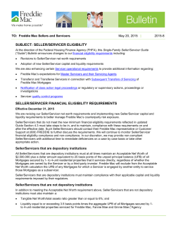 Bulletin 2015-8 - Freddie Mac Home