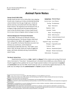 10 - Animal Farm Unit - 2016-2017 - Google Docs