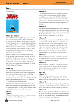 Teacher`s notes - Penguin Readers