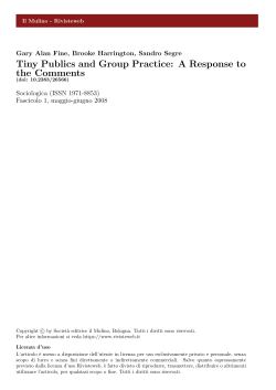 Tiny Publics and Group Practice: A Response to the Comments