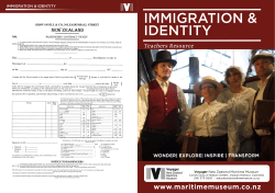 Immigration and Identity - New Zealand Maritime Museum