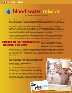 blood:water mission