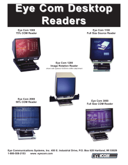 Desktop Readers Flyer