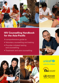 HIV Counselling Handbook