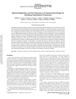 Optimal Replication and the Importance of Experimental Design for