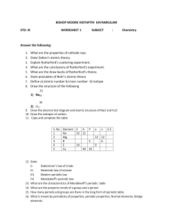 1. What are the properties of - Bishop Moore Vidyapith Kayamkulam