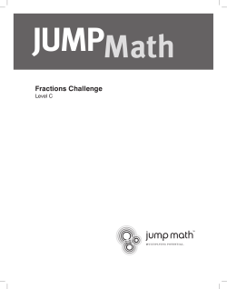 Fractions Challenge