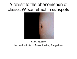 A revisit to the phenomenon of classic Wilson effect in