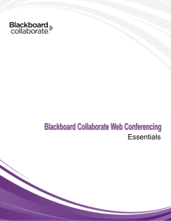 Blackboard Collaborate