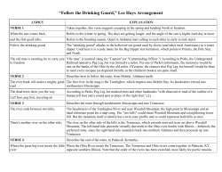 Follow the Drinking Gourd - The Syracuse City School District