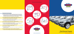 Fleet Discount Program