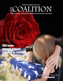 THIS Issue: AMBUSH ATTACKS on police up 300% Pg. 41