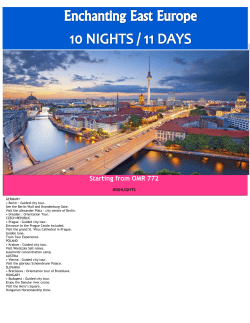 Enchanting East Europe