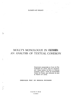 an analysis of textual cohesion