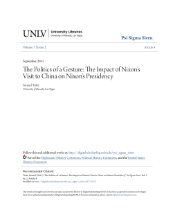 The Politics of a Gesture - Digital Scholarship @UNLV