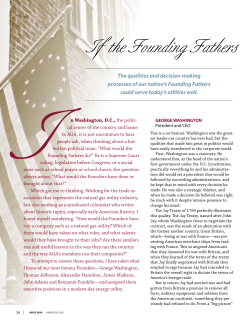 If the Founding Fathers Operated a Na
