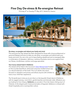 Greek Retreat - May 2017