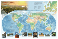 2011-2012 World Heritage Map - UNESCO World Heritage Centre
