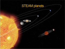 Unit 11 STEAM Planets