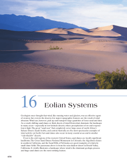 Eolian Systems - North Coast Distance Education