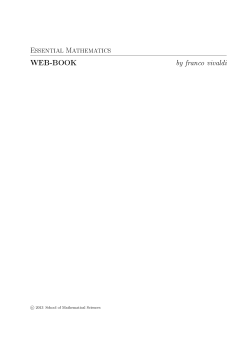 Module webbook by Franco Vivaldi