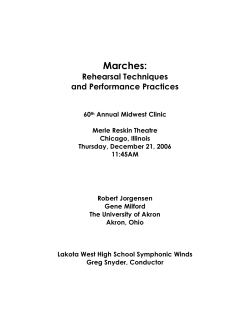 Marches - Midwest Clinic