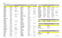 2016-2017 Principal-Vice Principal Listing