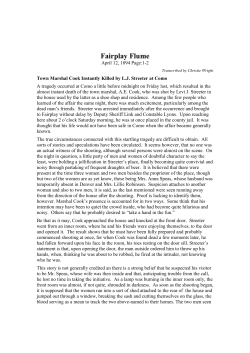 Fairplay Flume - Park County Local History Archives