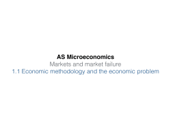 3 Types of economy - The de Ferrers Academy