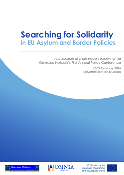 Searching for Solidarity