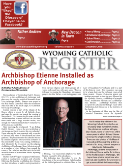 wyoming catholic register