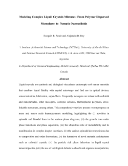 Modeling Complex Liquid Crystals Mixtures: From Polymer