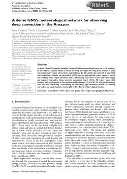 A dense GNSS meteorological network for observing deep