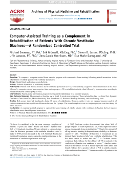 Computer-Assisted Training as a Complement in