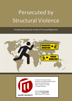 Persecuted by S ld of Forced Migration