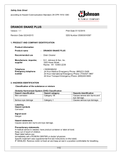 DRANO&reg; SNAKE PLUS