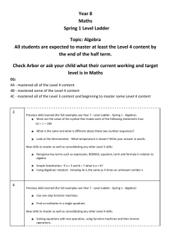 Mathematics - Hackney New School